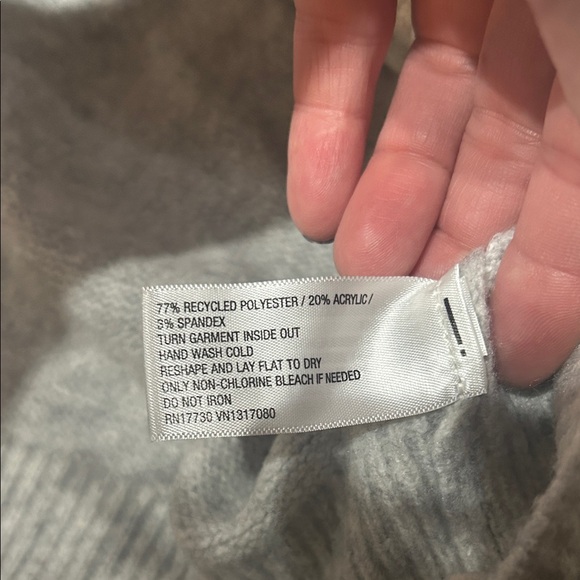 a new day Gray Sweater with Green 'Amour' Design - Picture 3 of 5